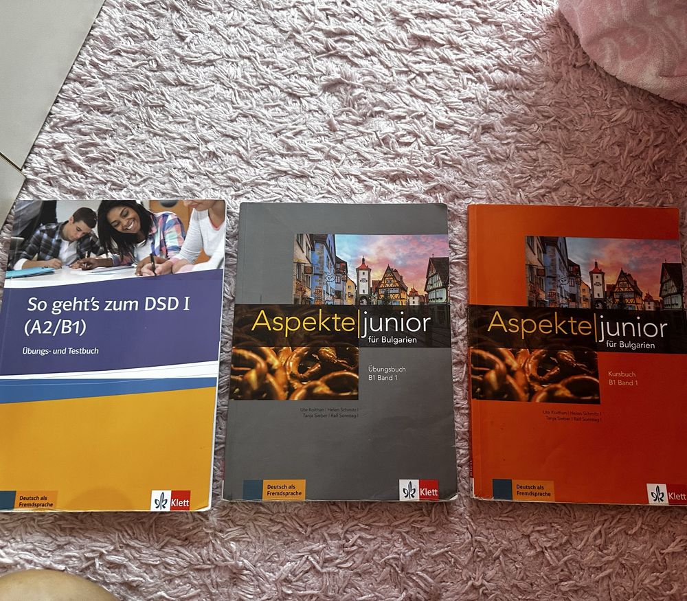 Учебници по немски: Aspekte junior B1, So geht’s zum DSD1 (A2/B1)