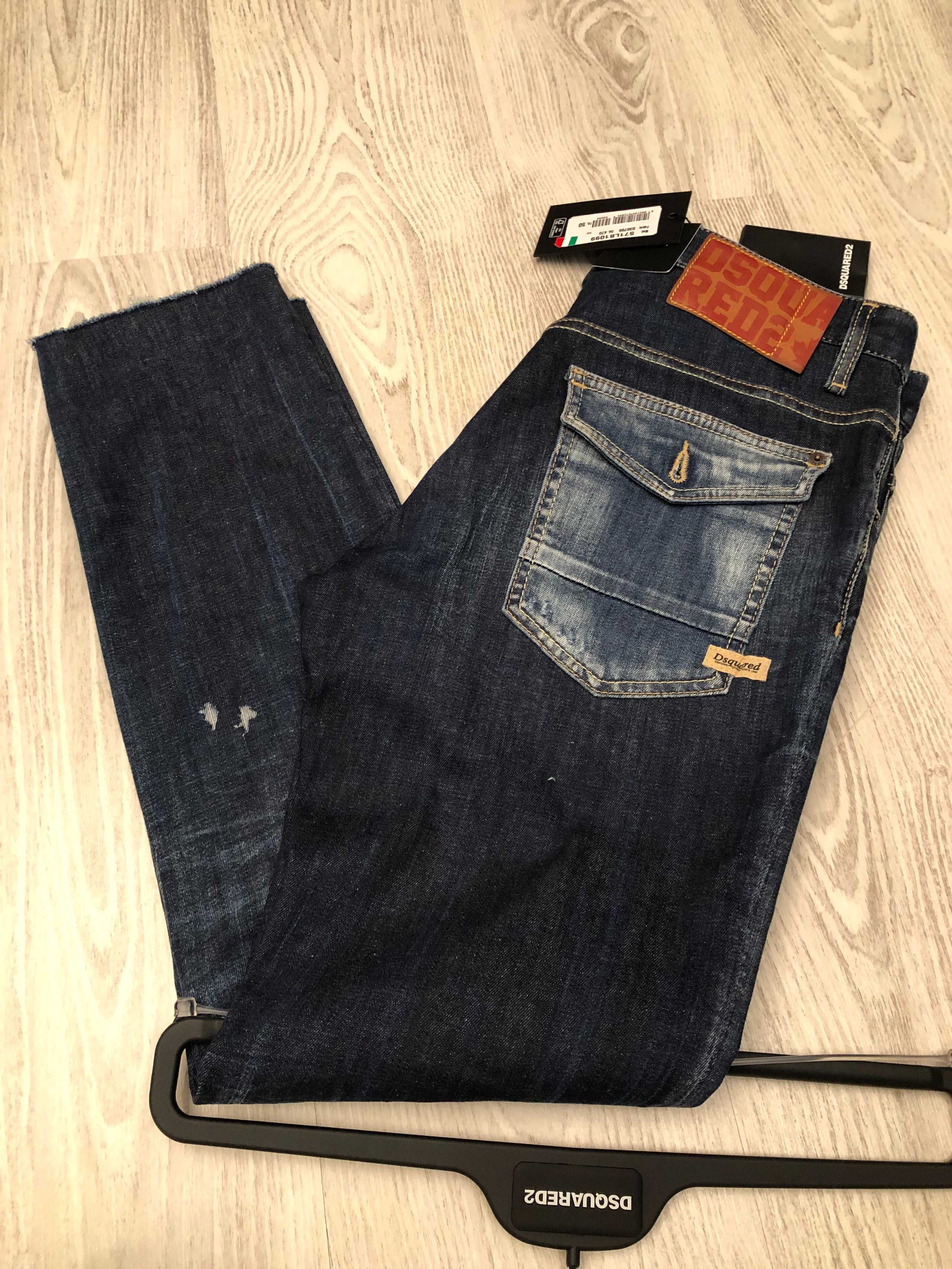 Dsquared2 blugi Skater Jean 50 italy, sau L, retail 595 euro