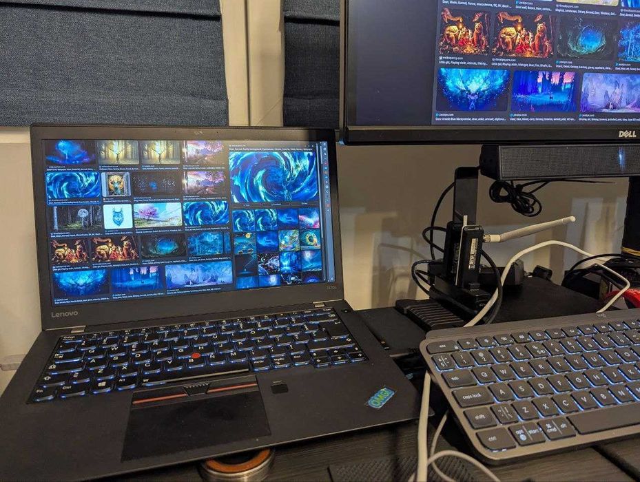 Lenovo ThinkPad T470s Core i7-7600U, 24GB RAM, 500GB SSD, Модел 20HG