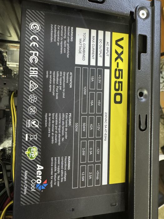 Продам блок питания 550w