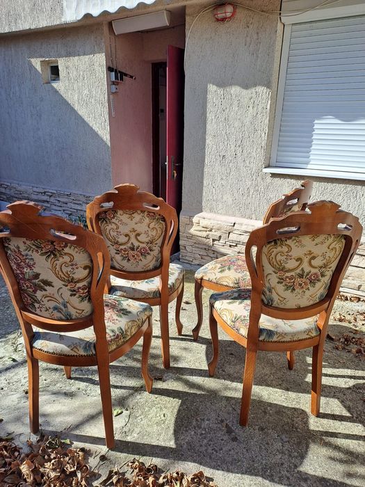 4 барокови стола
