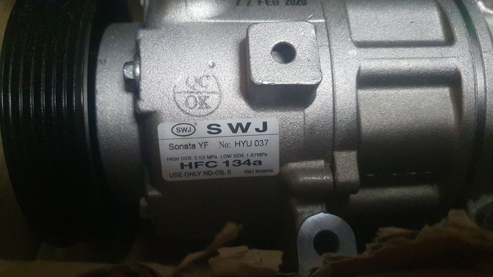 Продаю  новый компрессор на hundai и kia