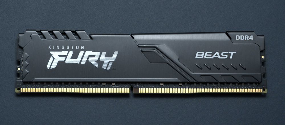 Memorie Kingston FURY Beast, 16GB DDR4, 3200MHz CL16 KF432C16BB1/16 SH