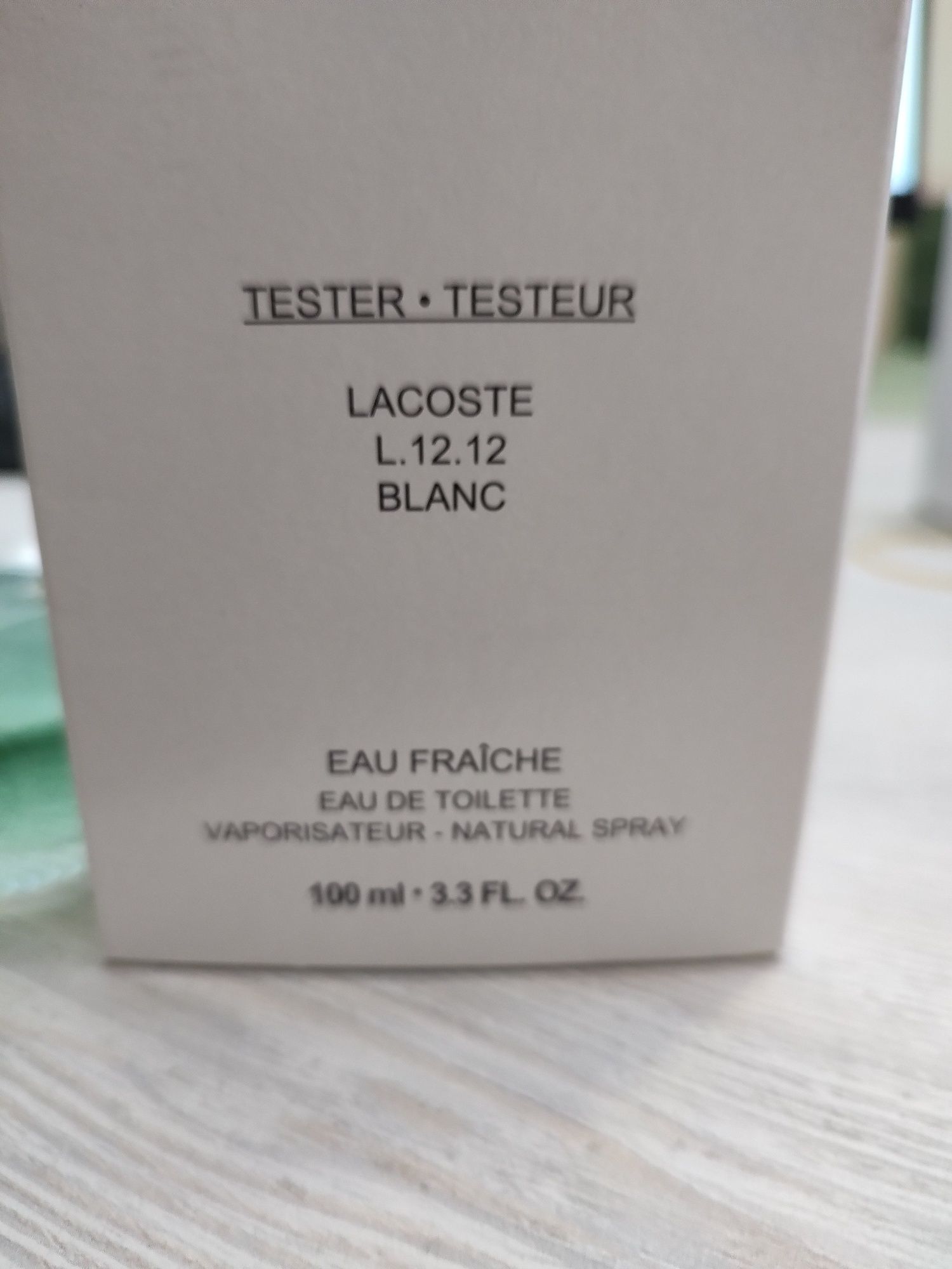 Мужской парфюм Lacoste L12.12 blanc eau fraiche