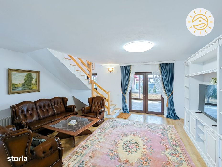 Casa la 3,5km de Coresi Shopping Center mobilata modern