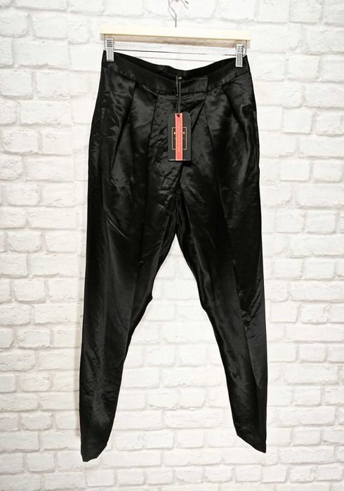 BALMAIN X H&M  100% Копринен дамски панталон размер EU 40 / UK 14