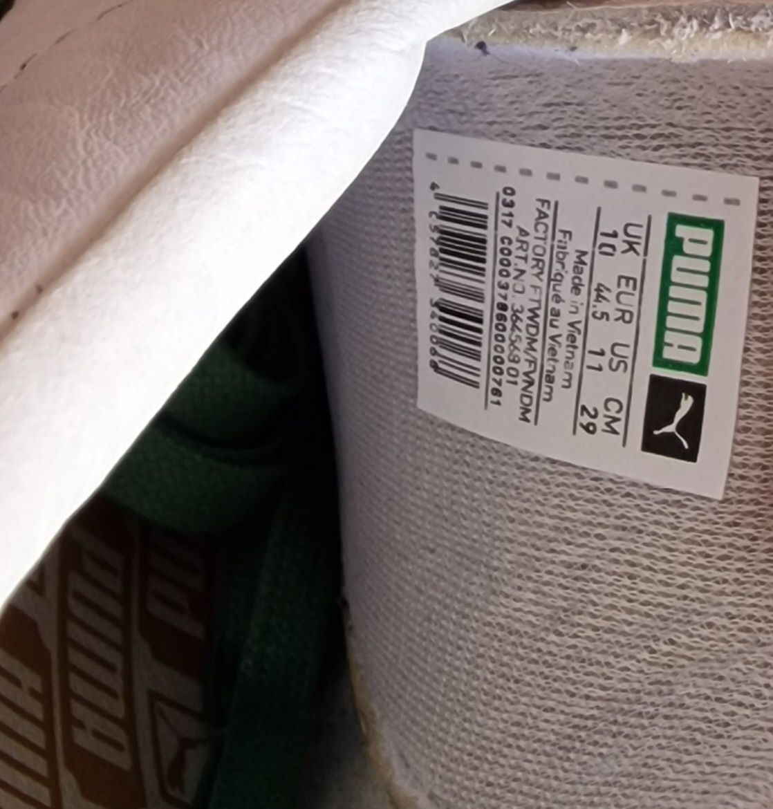 Pantofi Puma albi