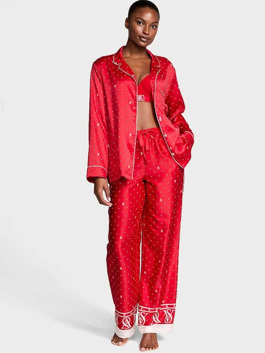 Pijama satinata Victoria,s Secret originala