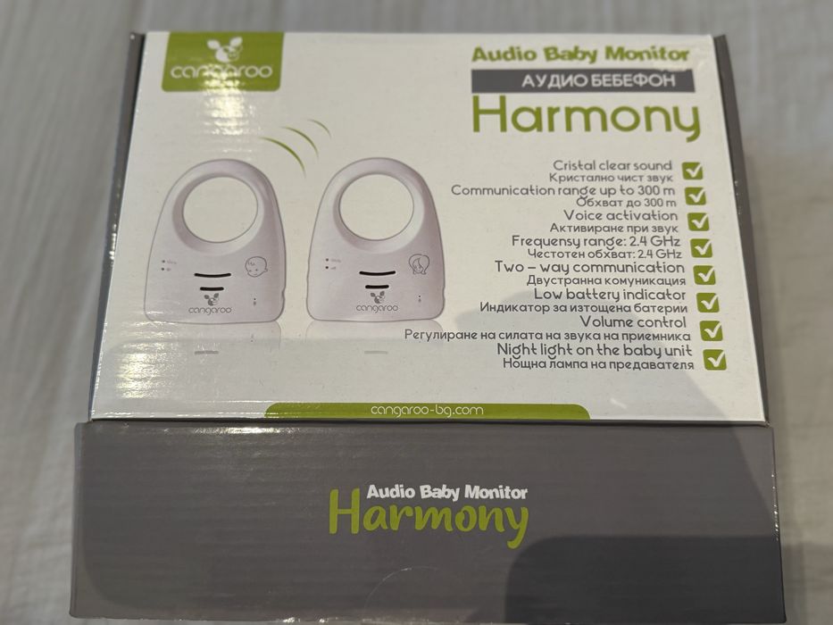 Аудио бебефон Cangaroo Harmony