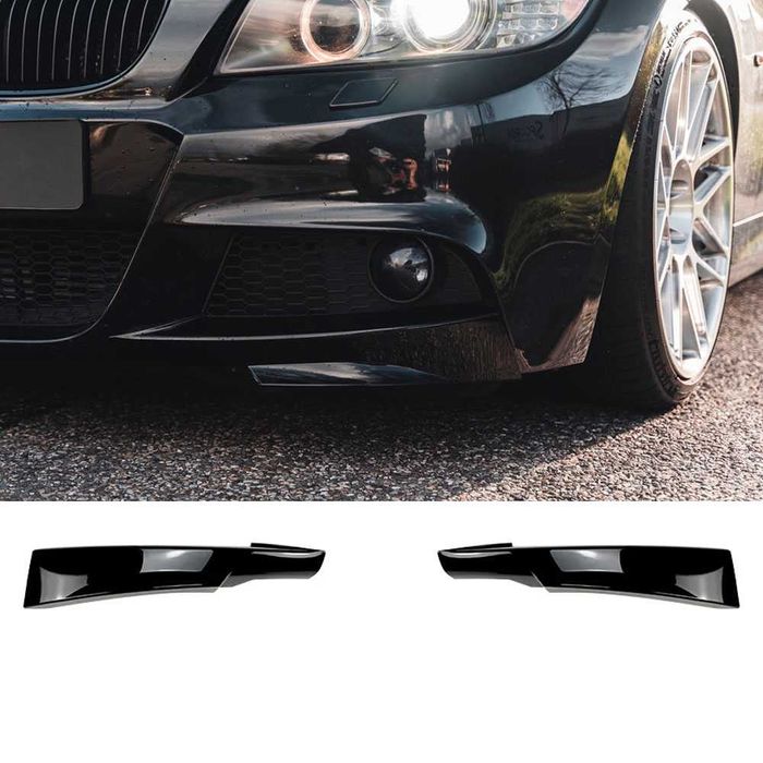 Splittere bara negru lucios BMW Seria 3 E90 E91 LCI facelift pachet M