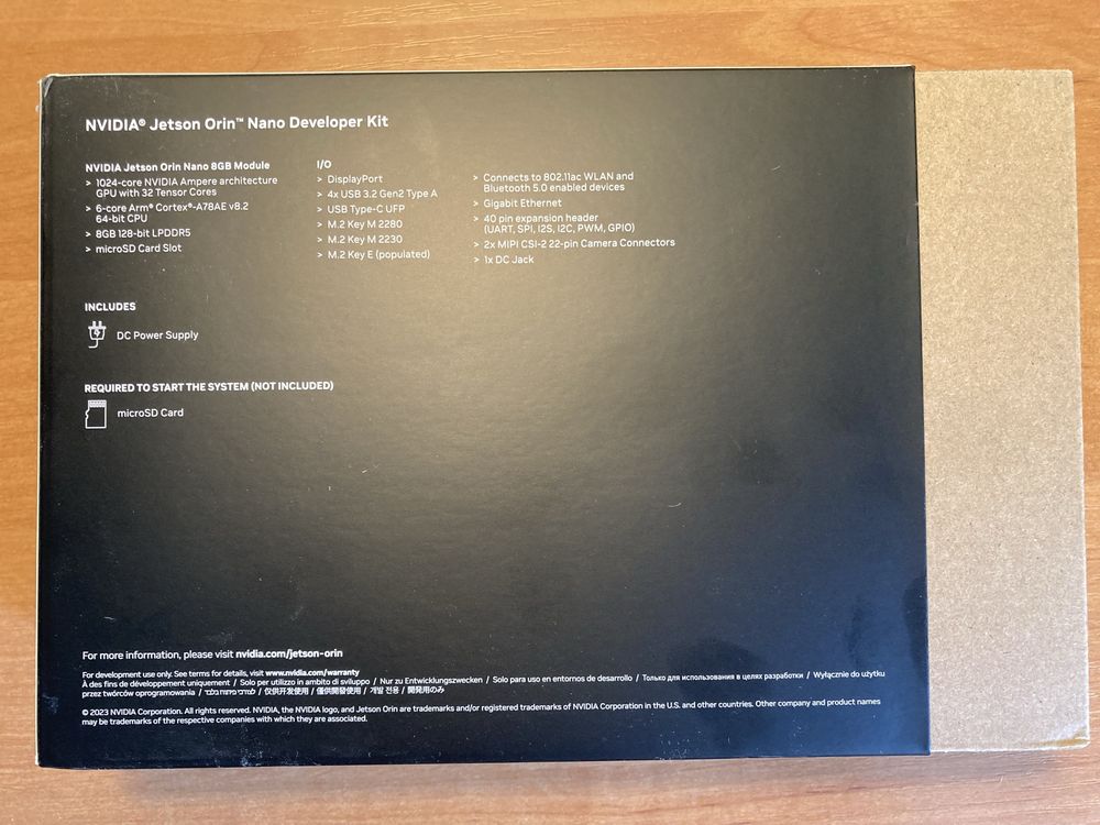 NVIDIA Jetson Orin Nano Developer Kit