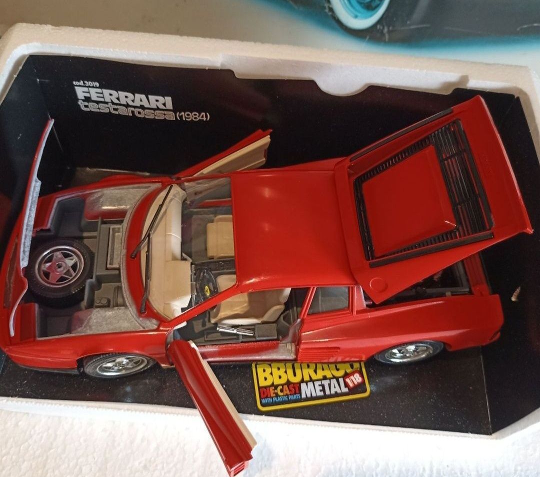 Ferrari testarossa 1984 BBURAGO 1 18 
Scara 1:18
Bburago

Pozele refle