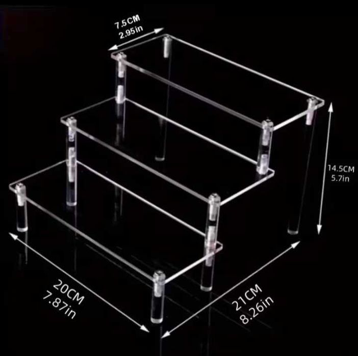 Поставка за парфюми. Пластмаса.