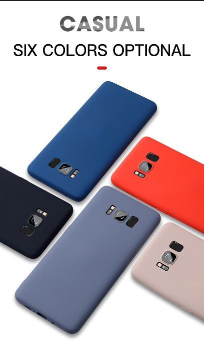 Husa Antisoc cu microfibra pt. Samsung Galaxy S8+ , S8 Plus , J6 Plus