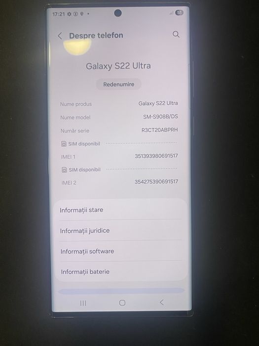 Samsung S908 Galaxy S22 Ultra 5GDual Sim