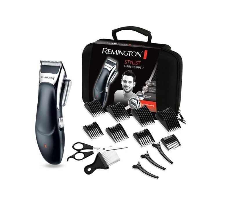 Машинка за подстригване Remington - HC363C Stylist, 0.5-25mm, черна