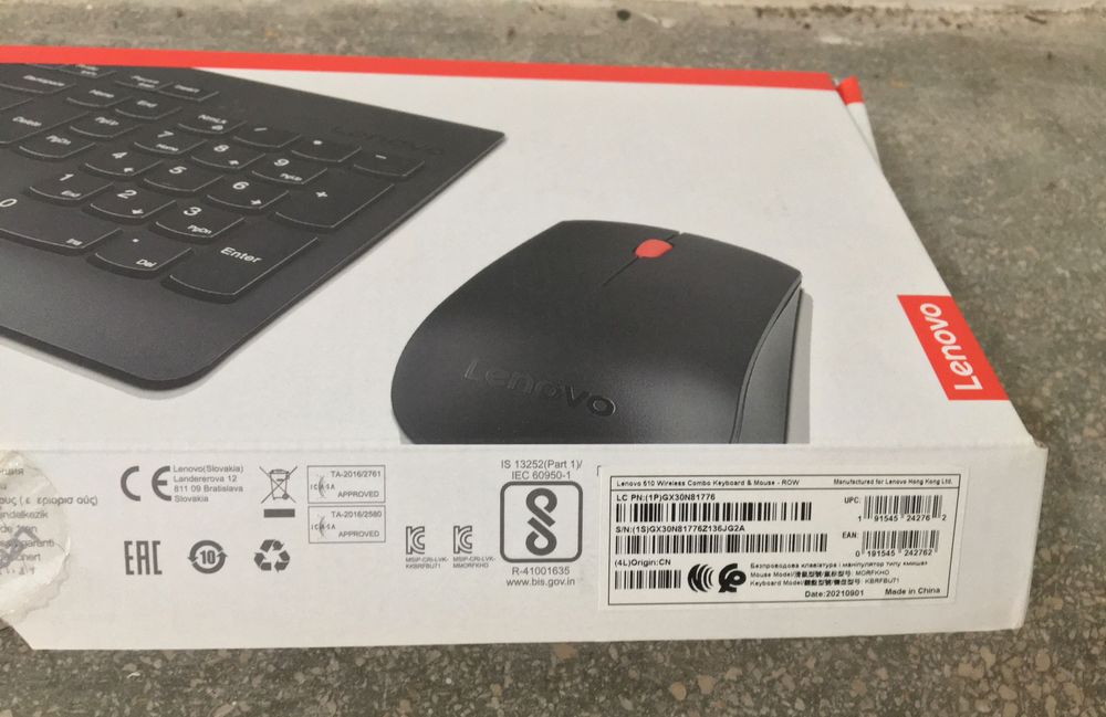 Tastatură Lenovo 510 Wireless black