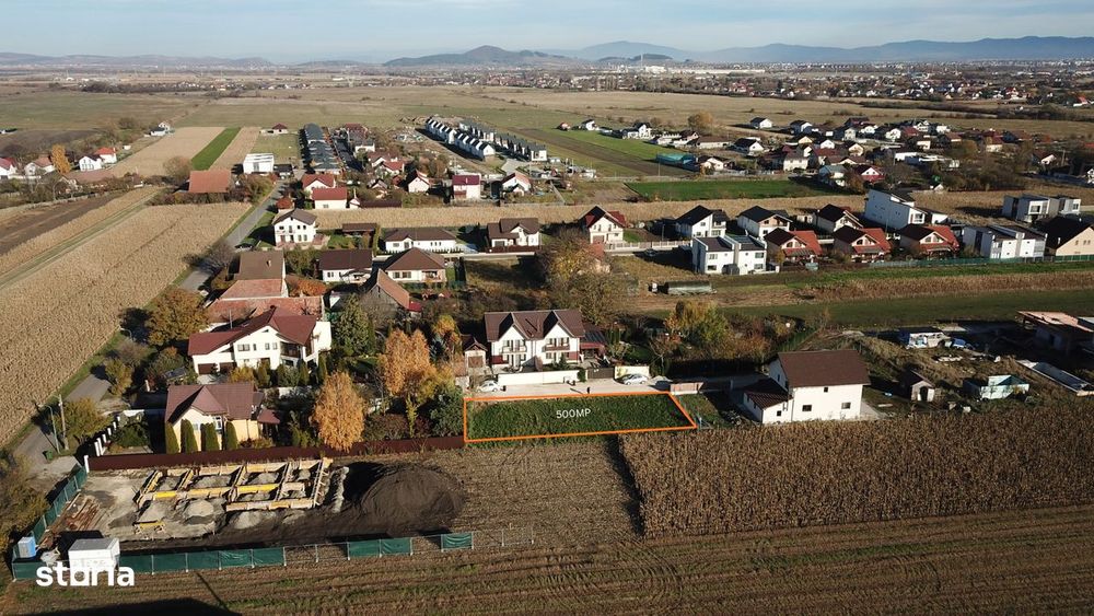 Parcela 500 mp Stupini