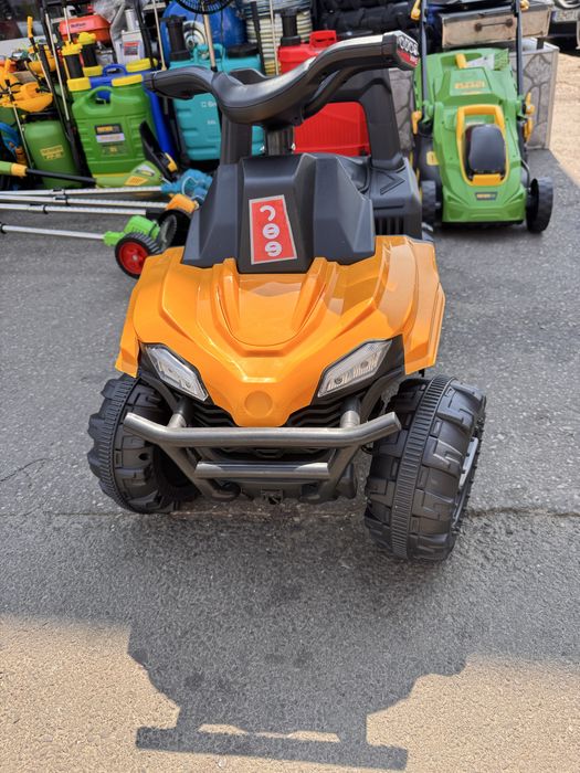 Masina masinuta electrica de copii ATV cu baterie, lumini, muzica