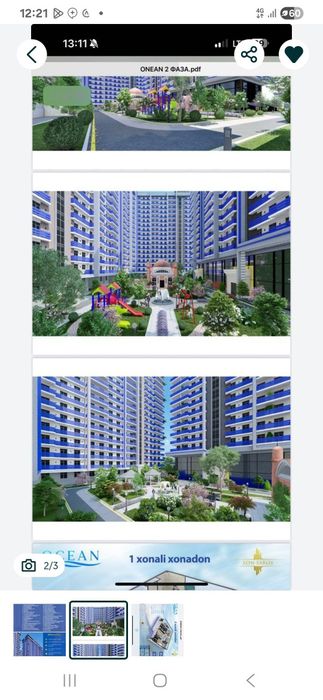 Хонсаройда 2 хона уйимиз сотилади