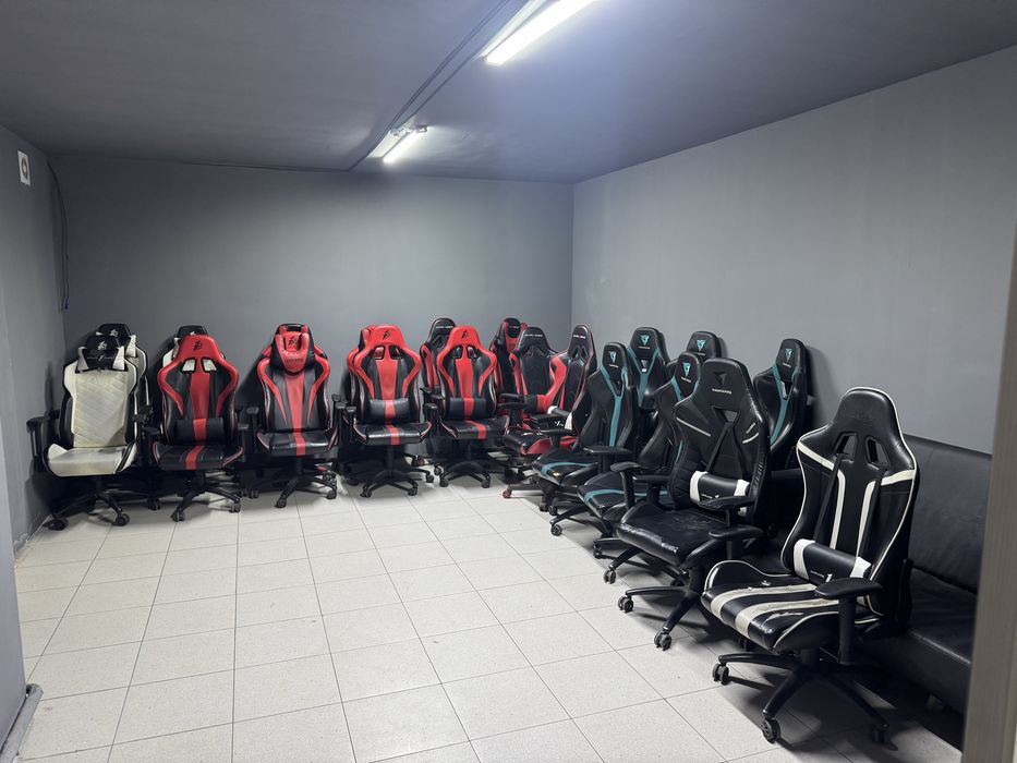 20 игровых кресел и запчасти для них