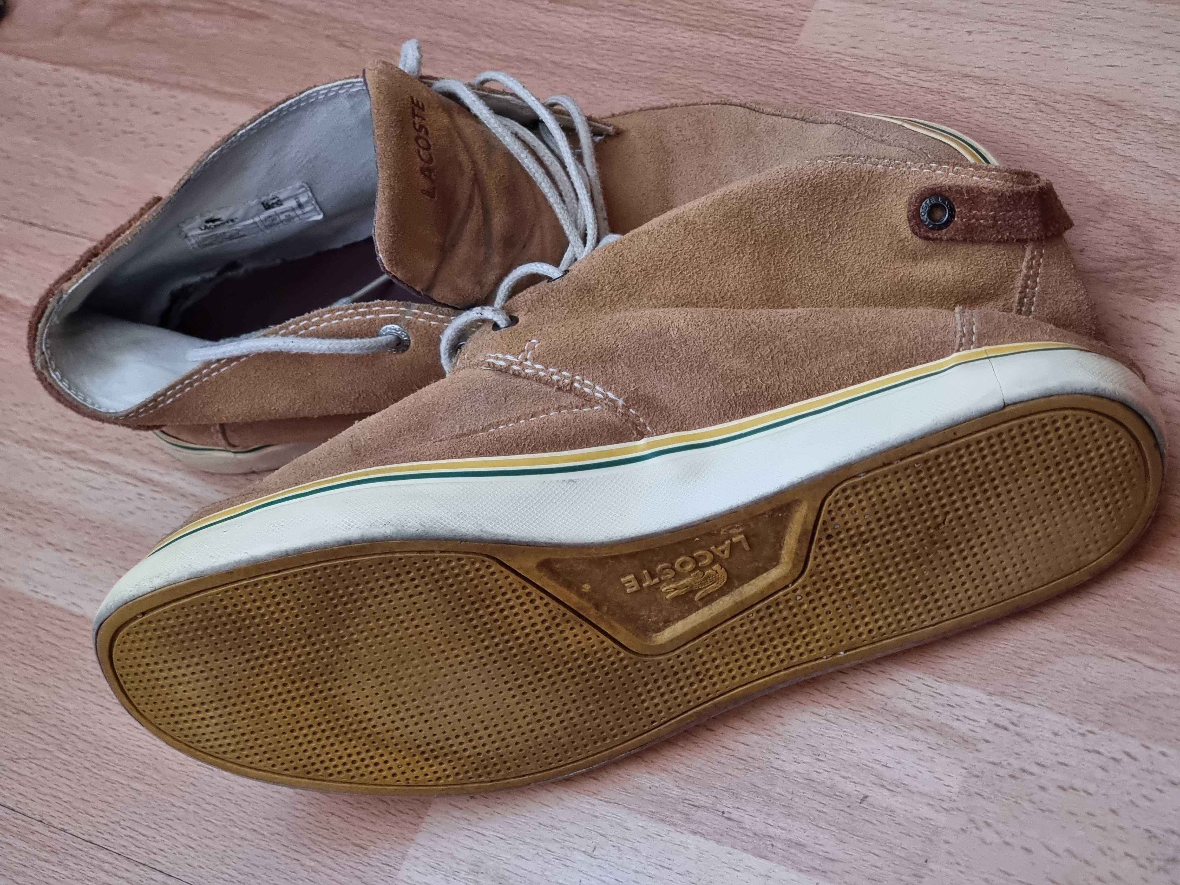 LACOSTE de piele - pantofi Chukka Boots