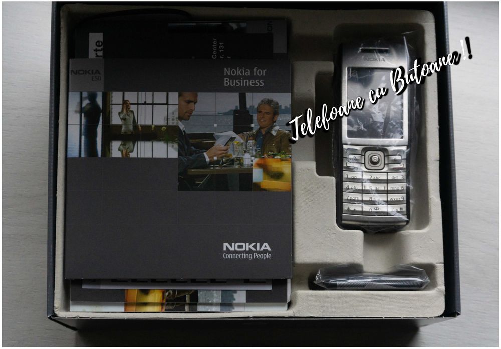 Nokia E50 - Nou, Nefolosit - Nokia for bussiness ( nu Nokia 6310i )