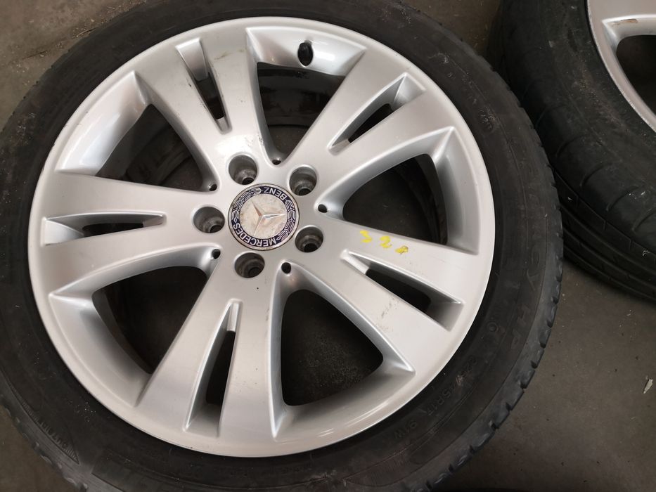 5х112 мерцедес Mercedes c class w204 5x112 17 цола джанти оригинални