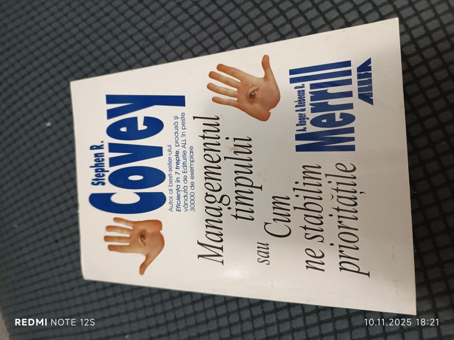 Carte Managementul timpului