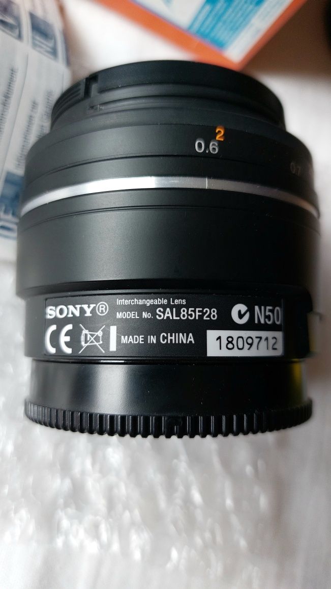 Распродажа! Объектив Sony 85mm F2.8 (полный кадр)
