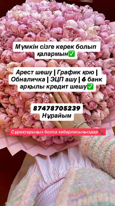 Онлайын услугалар қызықтырса жазыңыз