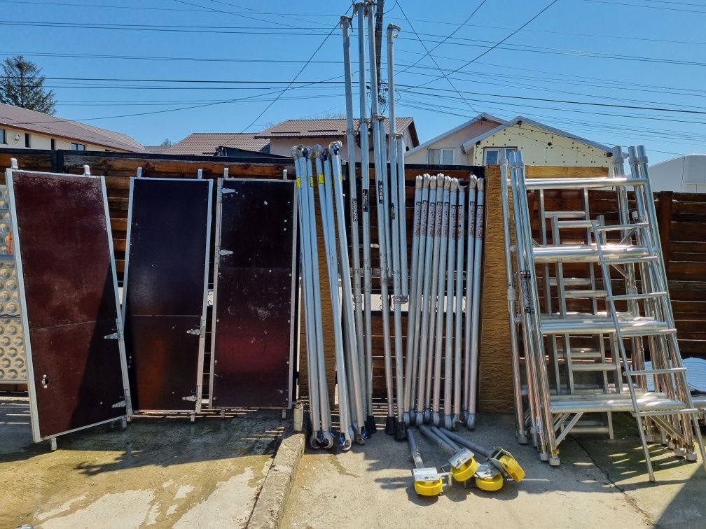 Schela aluminiu turn mobil Boss Ladderspan Mobile Towers 3T