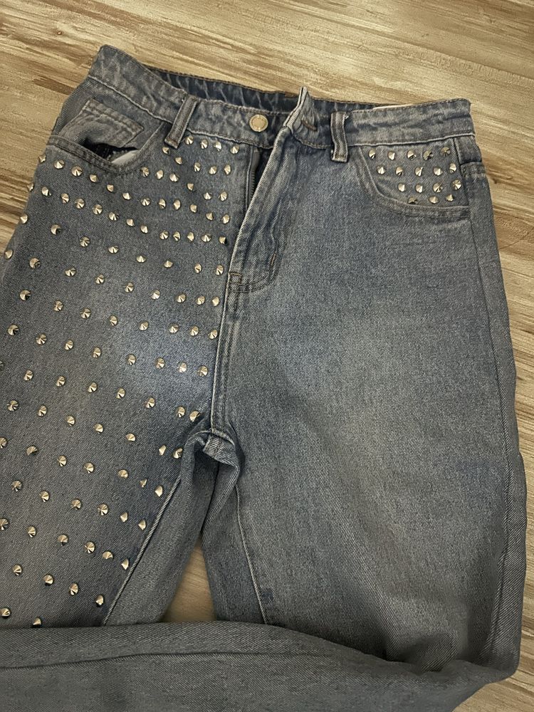 Дамски дънки mom fit