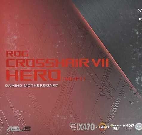 НОВА Дънна платка Asus Hero VII Crosshair WIFI x470 USA качество