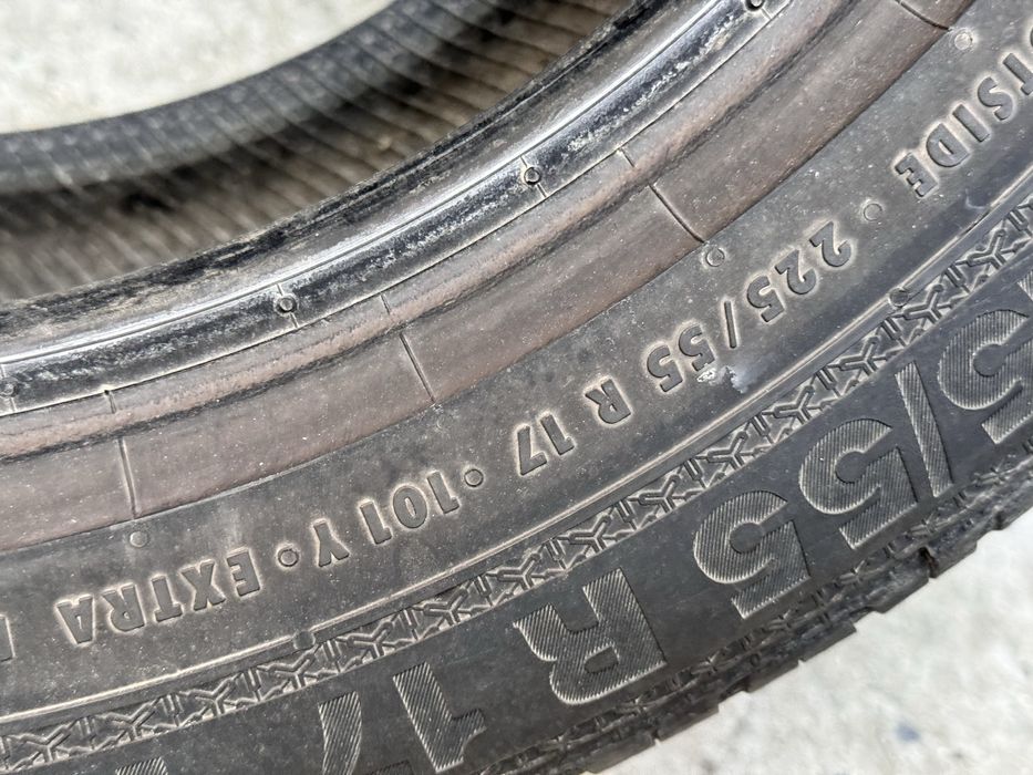 225/55/R17 Barum Bravuris3 2бр летни dot0818