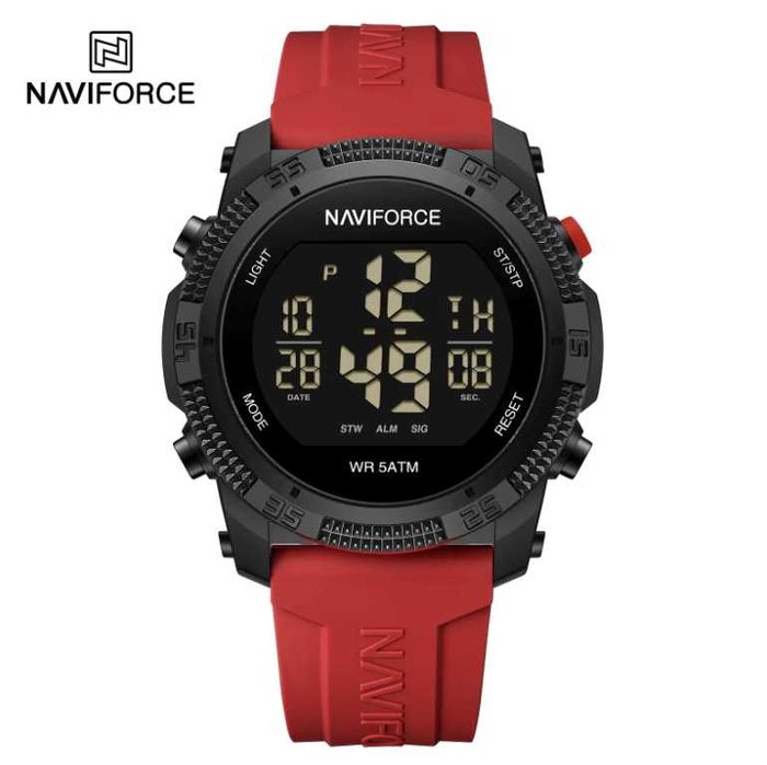 Мъжки часовник – NAVIFORCE Red