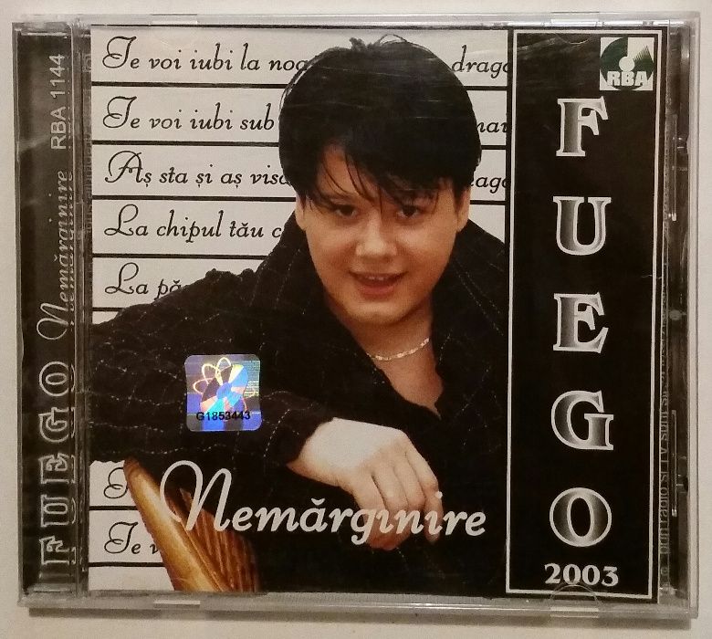 Fuego - Nemărginire [CD muzică]