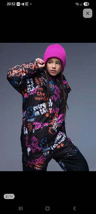 Комбинезон зима для девочки