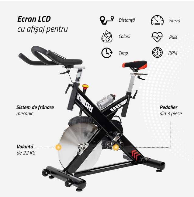 Bicicleta spinning TECHFIT SBK400