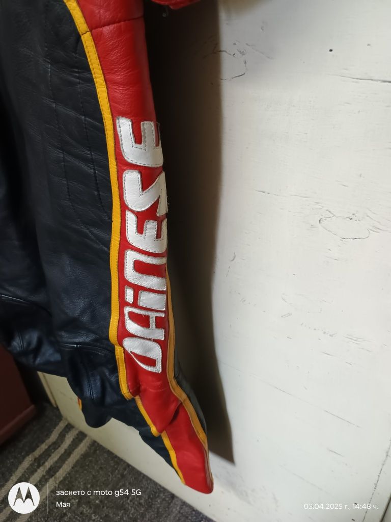 Мото екип цял, кожа, р-р -М,  Dainese
