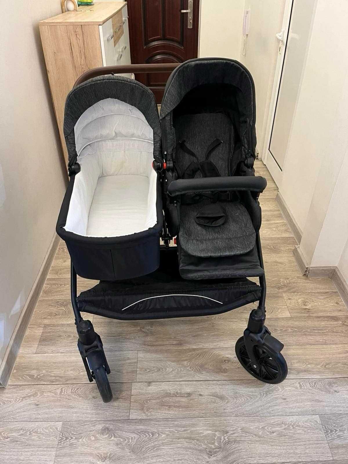 Dorjan Quick Twin 3в1 - Количка за близнаци