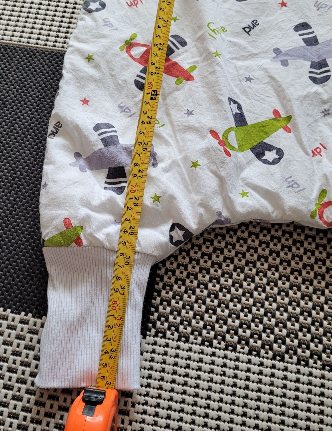 Sac dormit bebe/copil print avioane