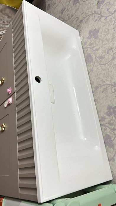 Тумба с раковиной 100х85х45, светло-коричневый