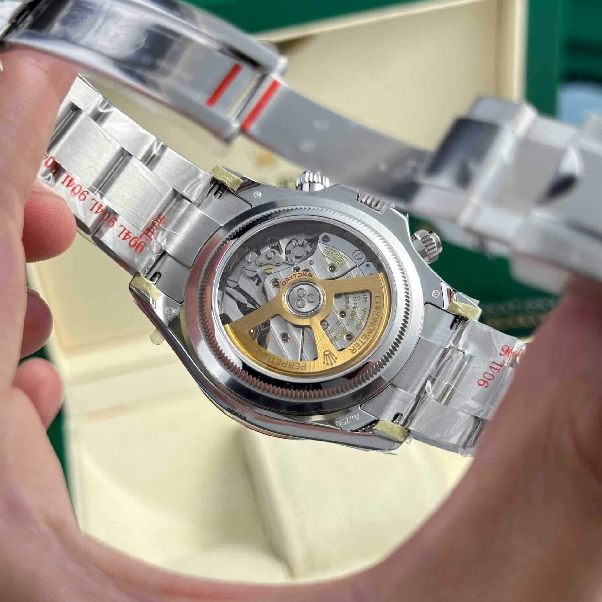 Rolex Daytona 4131 Silver Black bazel