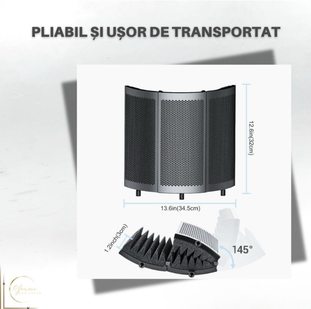 Izolare profesionala microfon