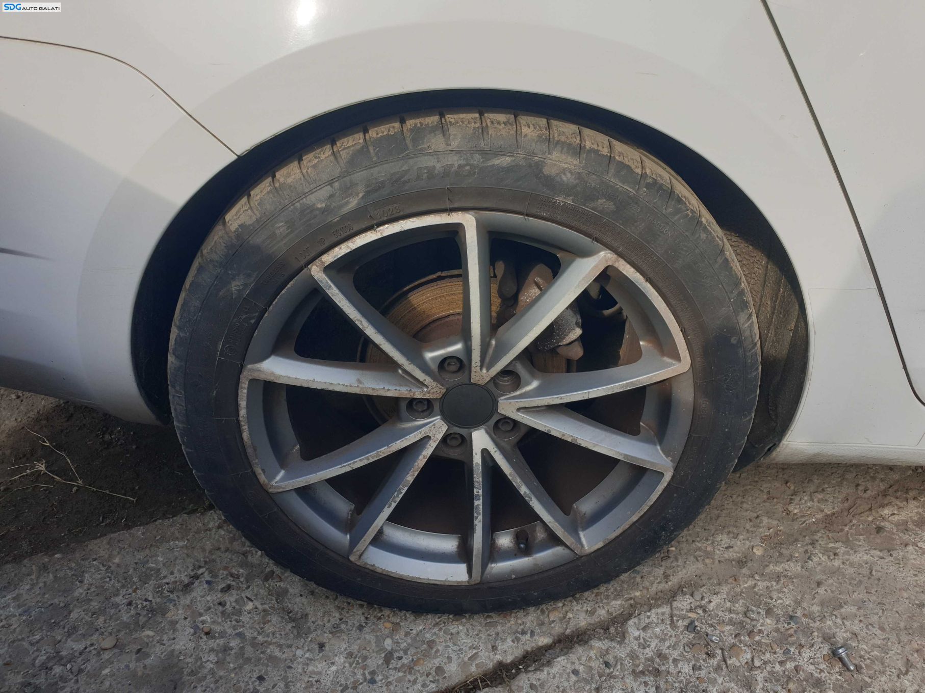 Set 4 Jante Roti Aliaj 235 45 18 R18 ZR18 5x112 Skoda Superb 2 2008 - 2015 [K4756]