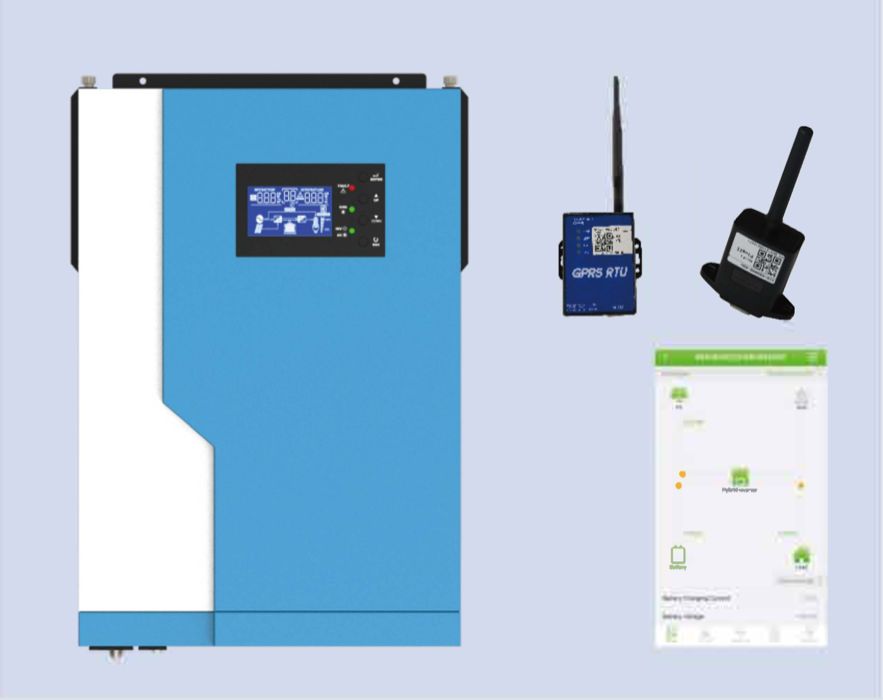 Invertor solar 48V 5.5Kw 11Kw Offgrid Sinus Pur Regulator MPPT 100 Ah