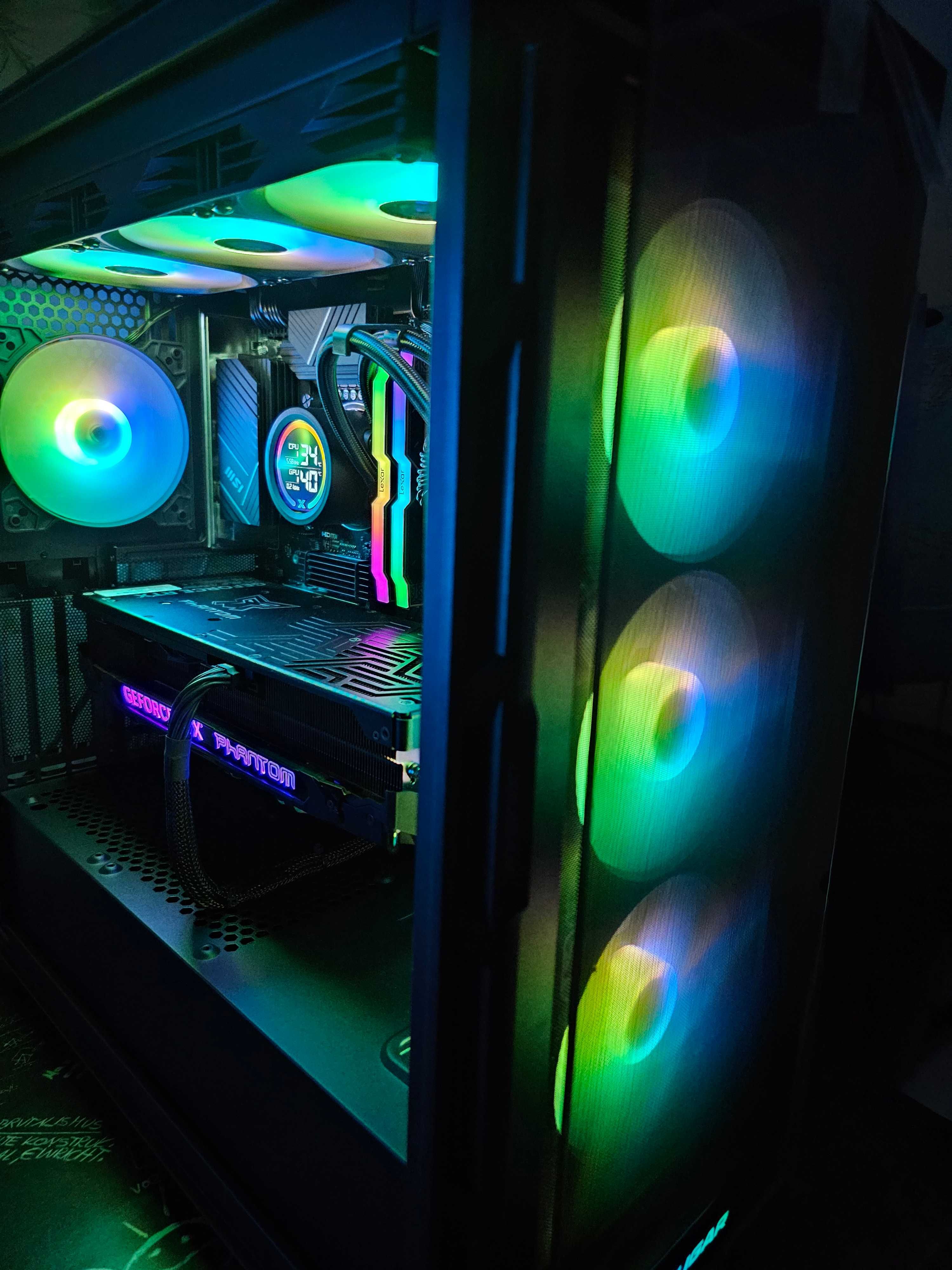 Геймърско PC – Intel i7-14700K | RTX 4080 | DDR5 32GB | NVMe 2TB