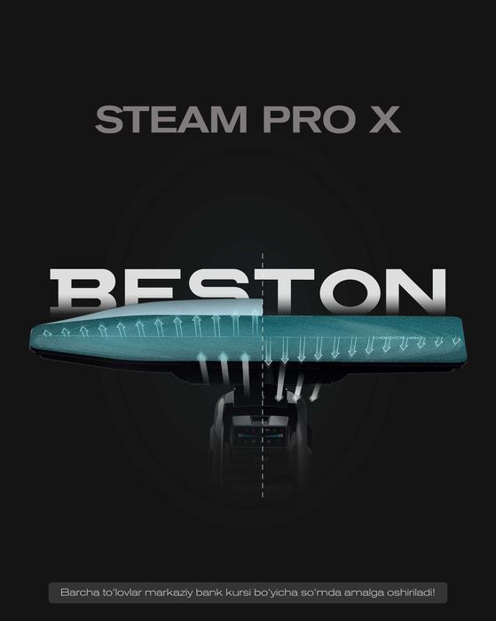 Гладильная система (паровой утюг, отпариватель) Beston Steam Pro X!