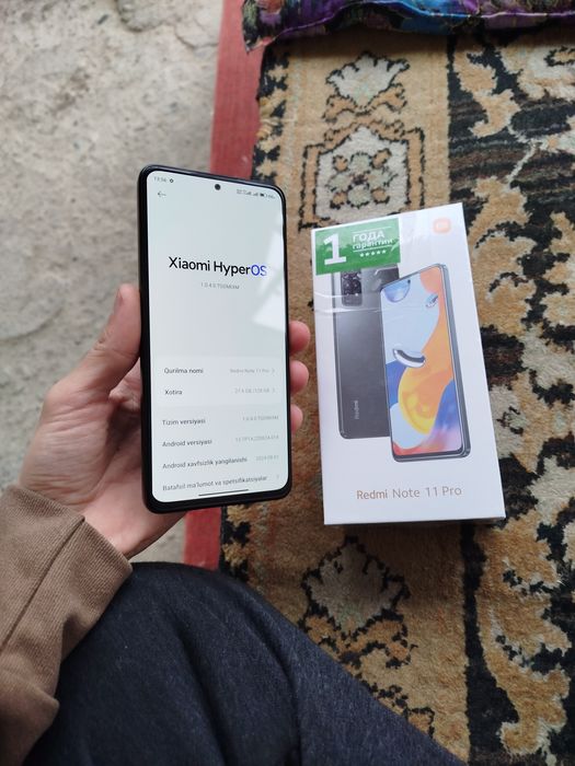 Redmi Note 11 pro xotrasi 8/128